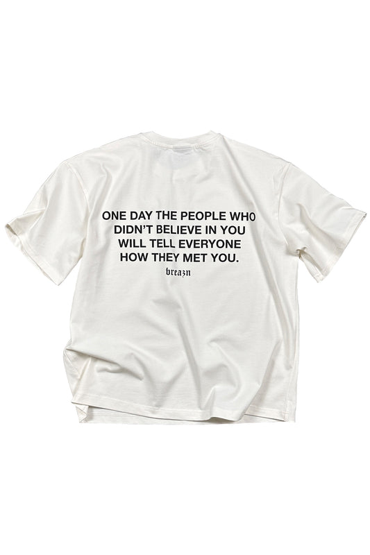 One Day T-Shirt (white)